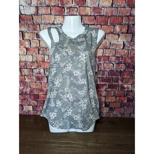 NWT Chaser tank top Tropical print Size M